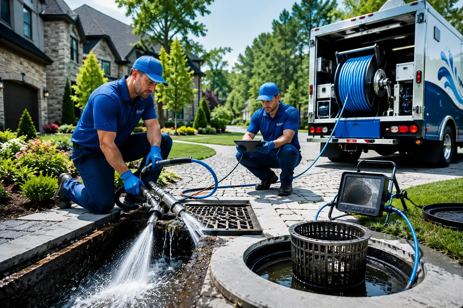Local outdoor drain cleaning professionals in Blossburg, PA